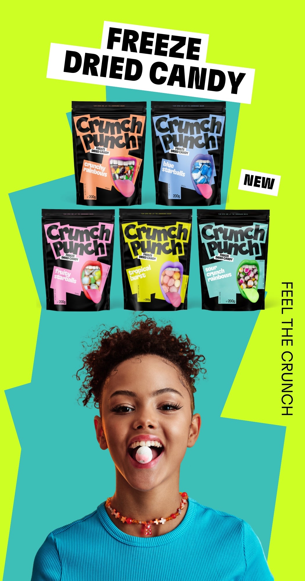 Crunch Punch mobile collection banner